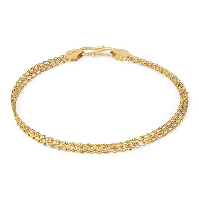 Tanishq 22KT Gold Bracelet for Men 