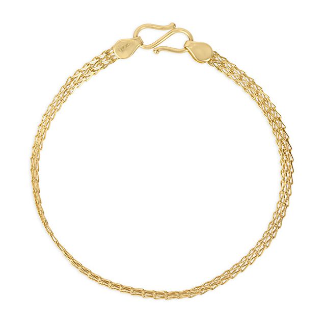 Tanishq 22KT Gold Bracelet for Men 3