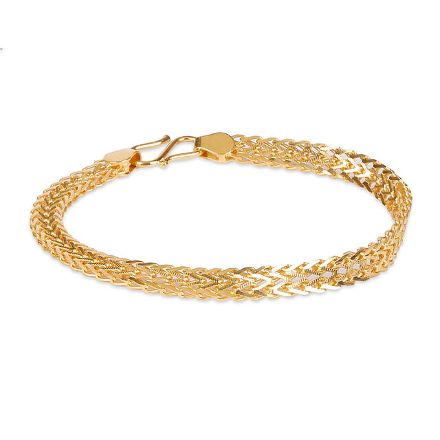 Tanishq 22 Karat Gold Bracelet for Men 2