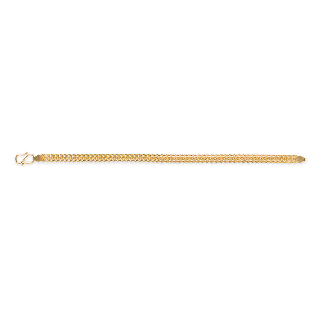 Tanishq 22 Karat Gold Bracelet for Men 3