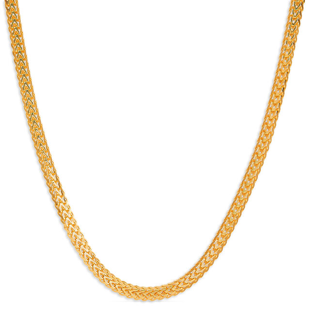 Tanishq 22KT Gold Chain for Men 2