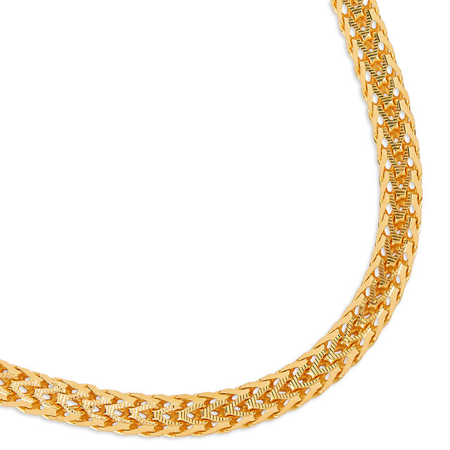 Tanishq 22KT Gold Chain for Men 3
