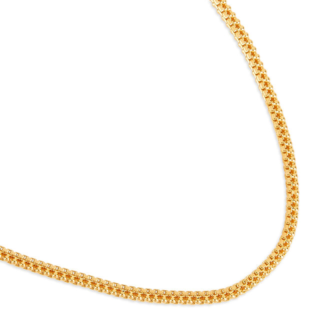 Tanishq 22KT Gold Chain for Men 3