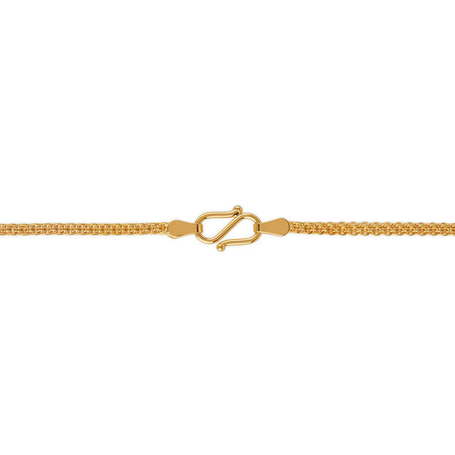 Tanishq 22 Karat Gold Chain for Men 4