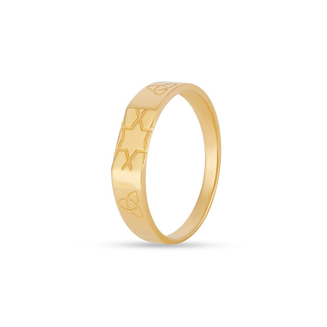 Tanishq 22KT Gold Finger Ring for Men 2