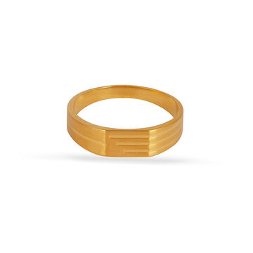 Tanishq 22KT Gold Finger Ring for Men
