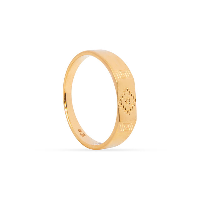 Tanishq 22KT Gold Finger Ring for Men 2