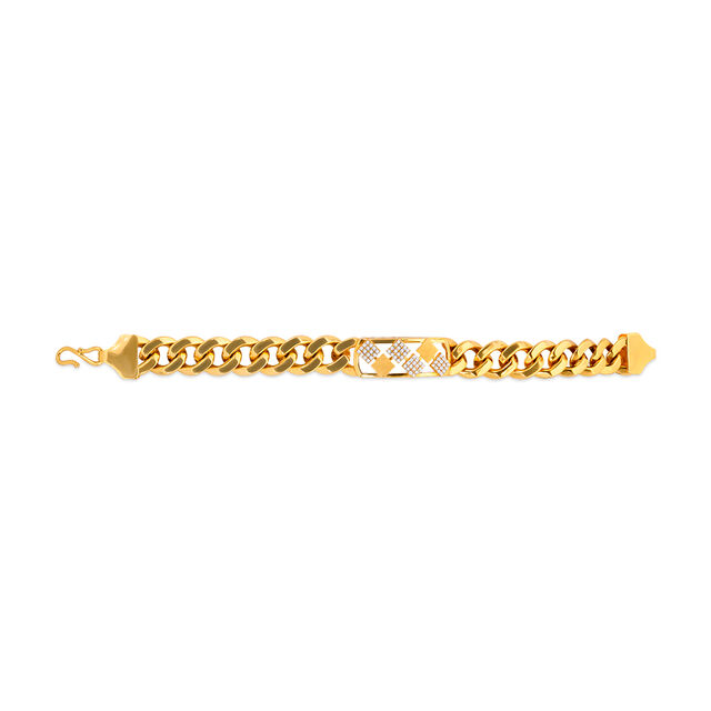 Tanishq 22KT  Gold Bracelet  for Men