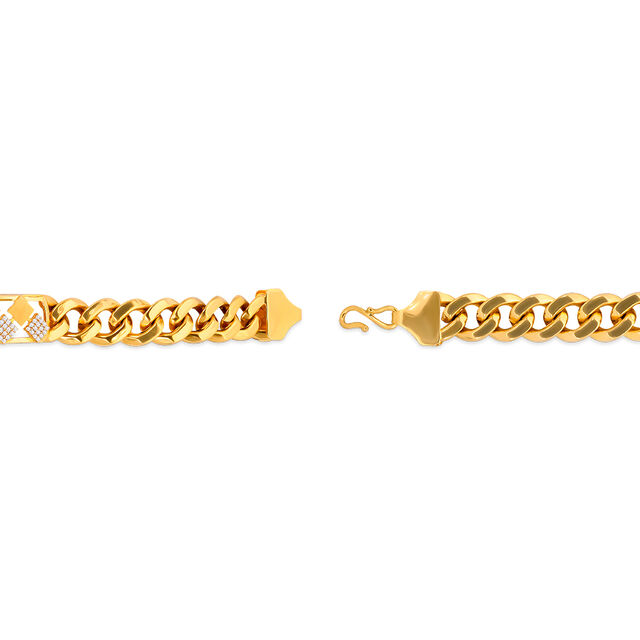 Tanishq 22KT  Gold Bracelet  for Men