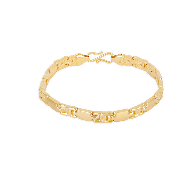 Tanishq 22KT Gold Bracelet for Men 