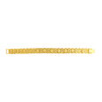 Intricate Woven Gold Bracelet 2