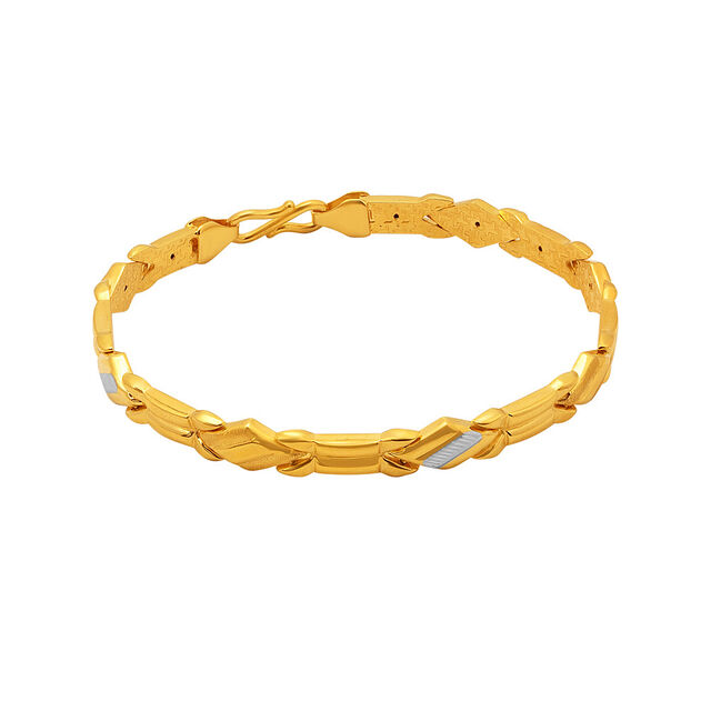 Tanishq 22 Karat Gold Bracelet for Men