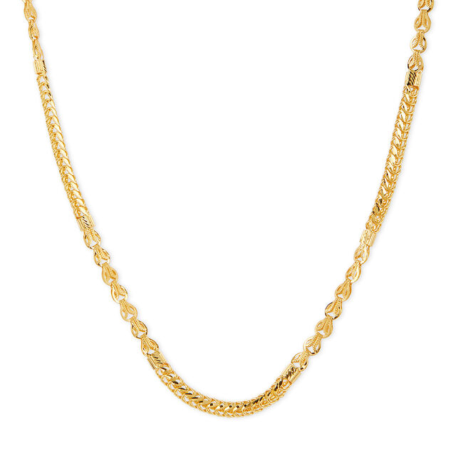 Tanishq 22 Karat Gold Chain for Men 2