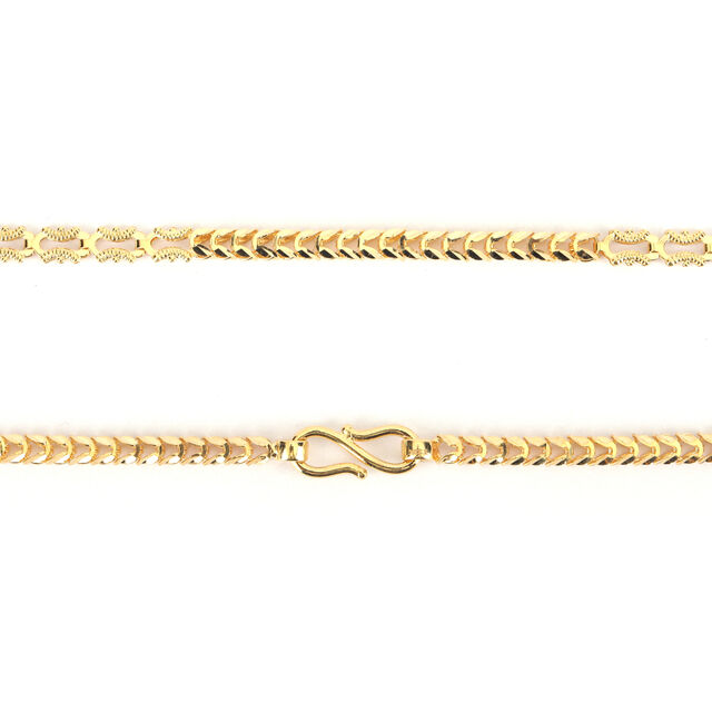 Tanishq 22 Karat Gold Chain for Men 4