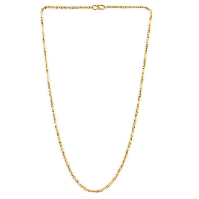 Tanishq 22 Karat Gold Chain for Men 
