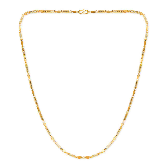 Tanishq 22KT Gold Chain for Men 