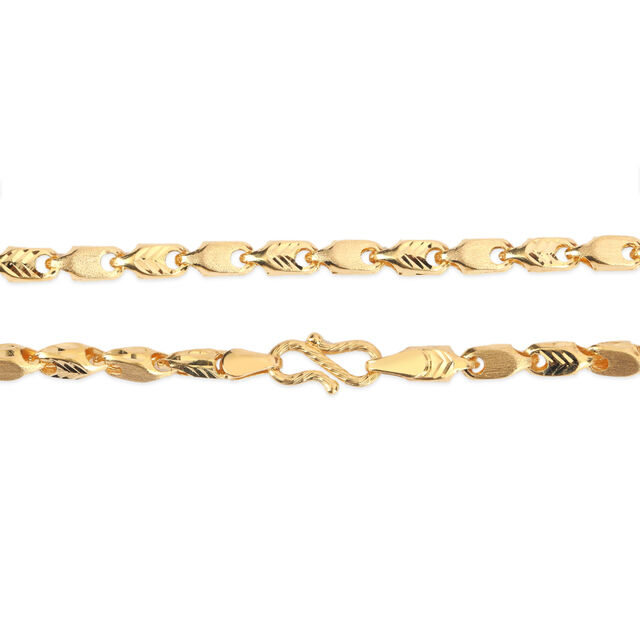 Tanishq 22KT Gold Chain for Men 3
