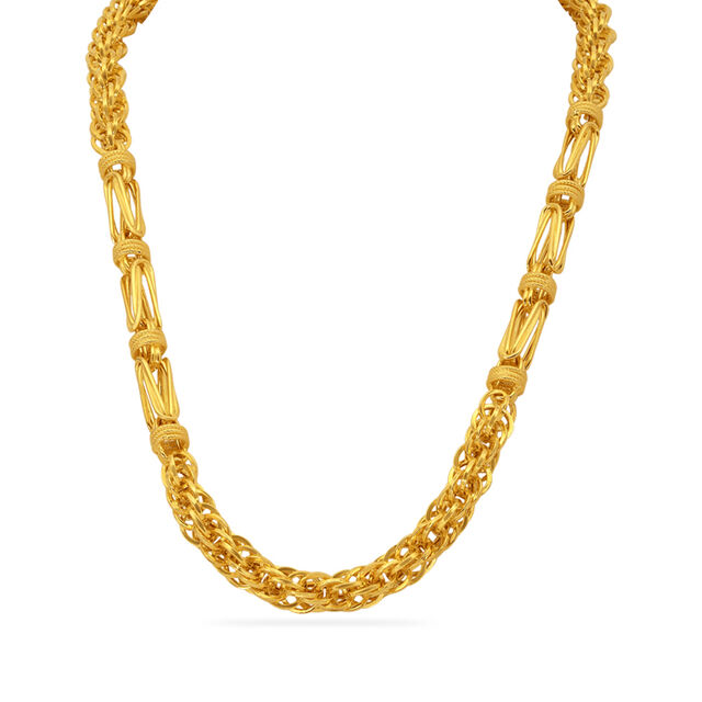 Buy Tanishq 22 Karat Gold Chain for Men at Best Price Tanishq UAE