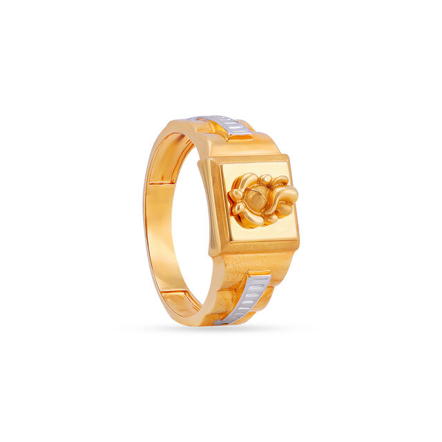 Classic Signet-Style Gold Ring 2