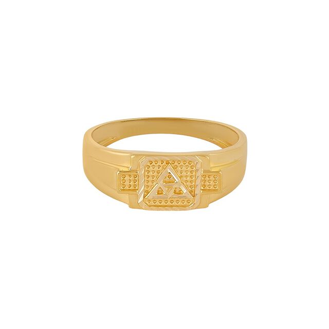 Tanishq 22KT Gold Finger Ring for Men 