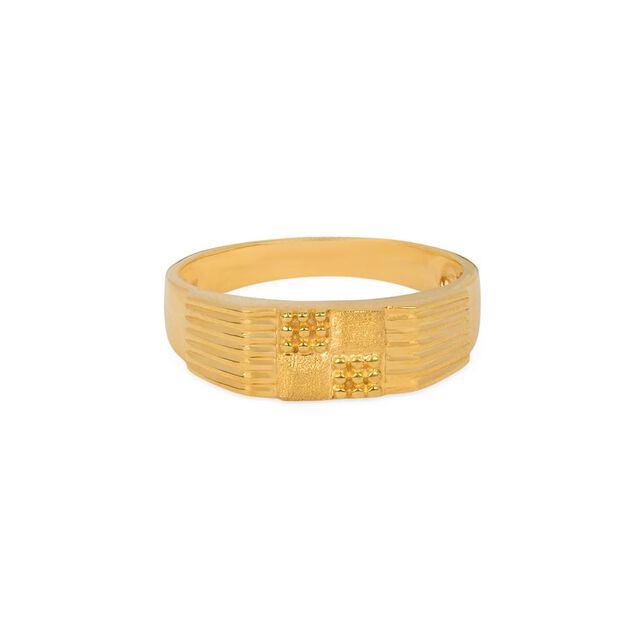 Tanishq 22KT Gold Finger Ring for Men 