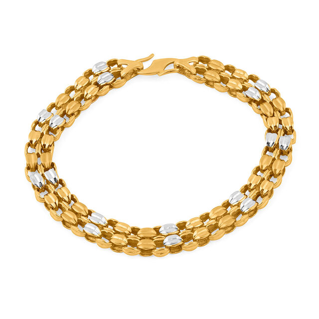 Tanishq 22KT Gold Bracelet for Men 