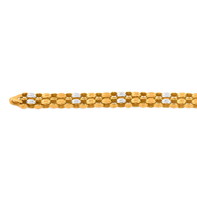 Tanishq 22KT Gold Bracelet for Men 3