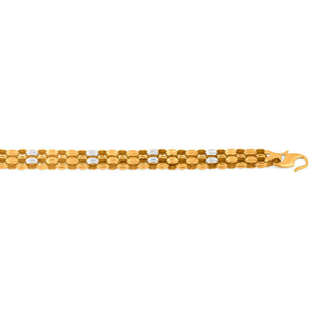 Tanishq 22KT Gold Bracelet for Men 4