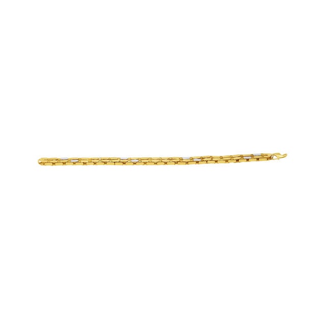 Gridlock Gold Bracelet for Men 