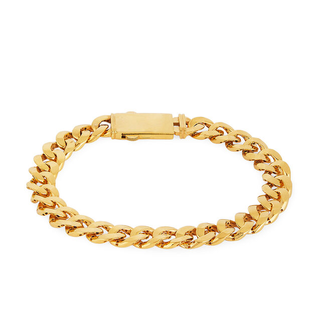 Tanishq 22KT Gold Bracelet for Men 
