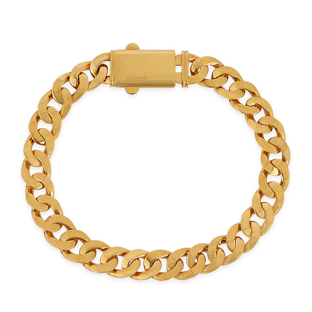 Tanishq 22KT Gold Bracelet for Men 4