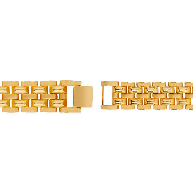 Tanishq 22KT Gold Bracelet for Men 4