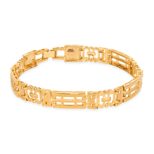 Tanishq 22KT Gold Bracelet for Men 