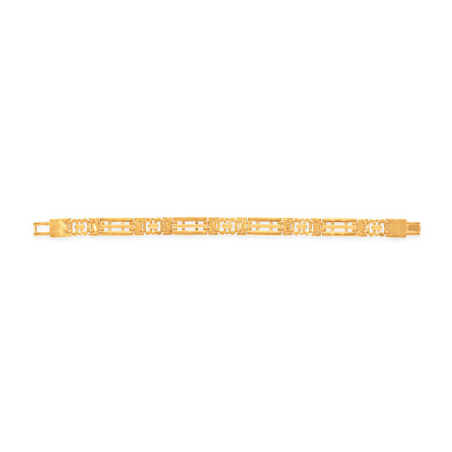Tanishq 22KT Gold Bracelet for Men 4