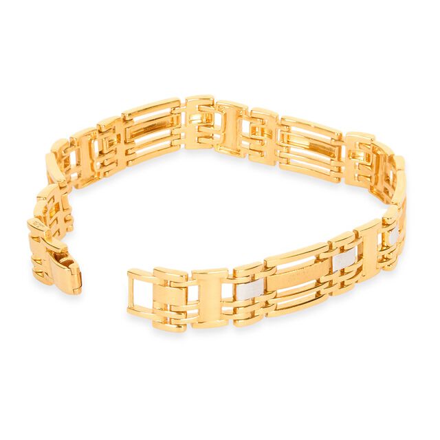 Tanishq 22KT Gold Bracelet for Men 2