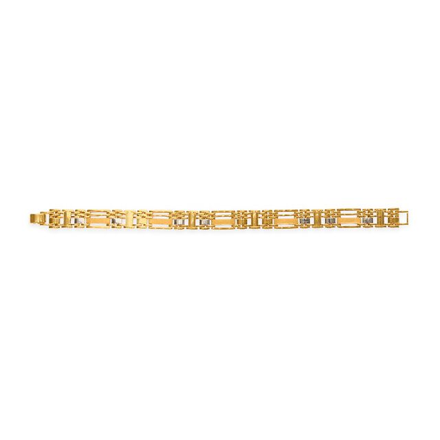 Tanishq 22KT Gold Bracelet for Men 4