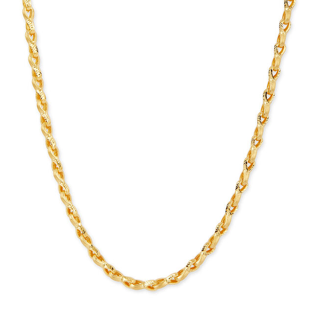 Tanishq 22 Karat Gold Chain for Men 2