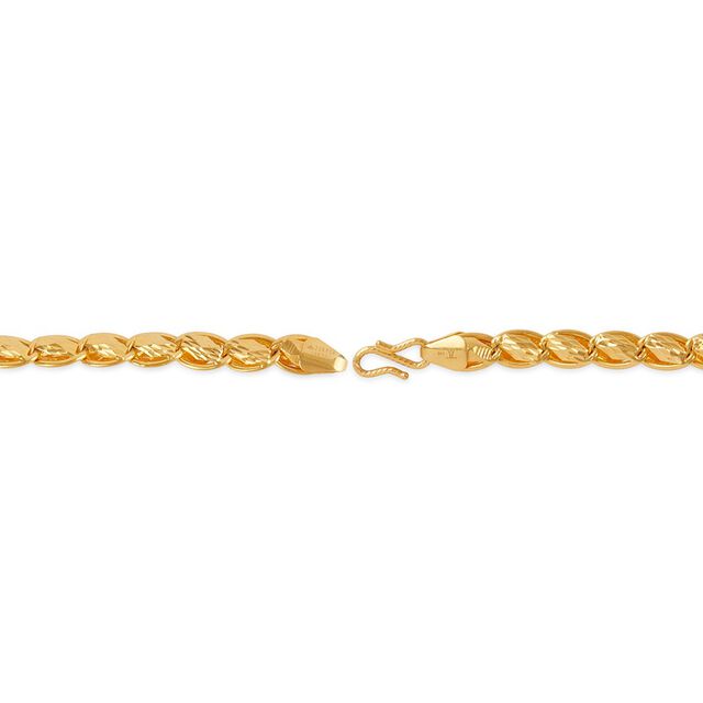 Tanishq 22KT Gold Chain for Men 3