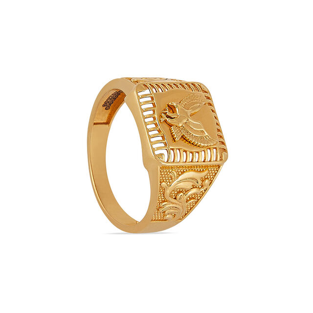 Tanishq 22KT Gold Finger Ring for Men 2