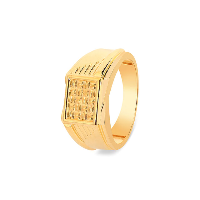 Tanishq 22 Karat Gold Finger Ring for Men