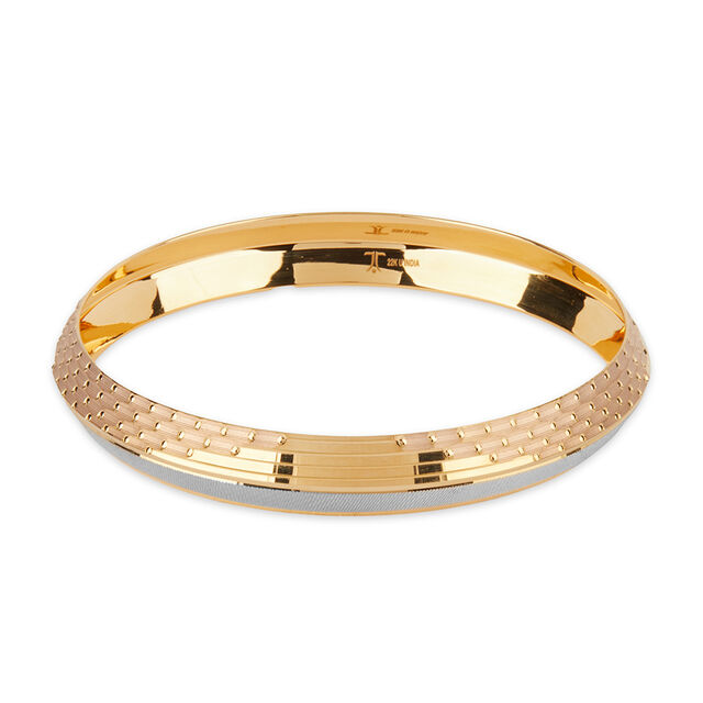 Tanishq 22 Karat Gold Kada for Men 