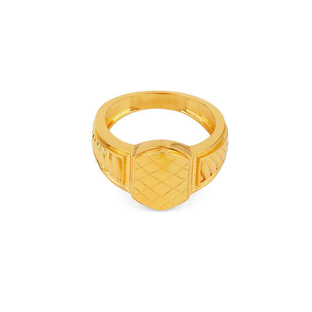 Tanishq 22KT Gold Finger Ring for Women 