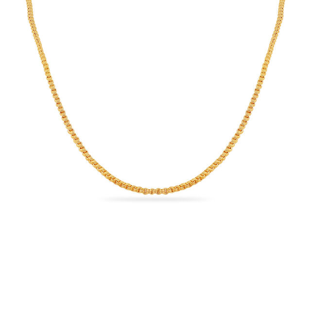 Tanishq 22KT Gold Chain for Men 