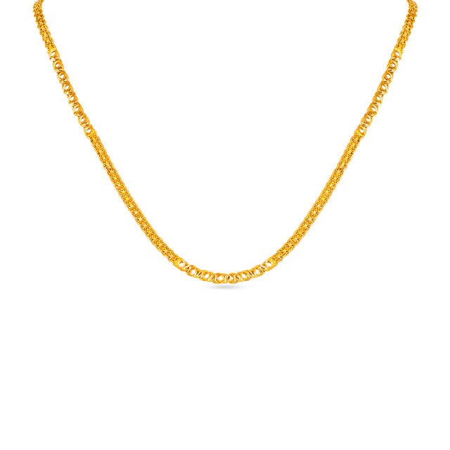 Tanishq 22 Karat Gold Chain for Men