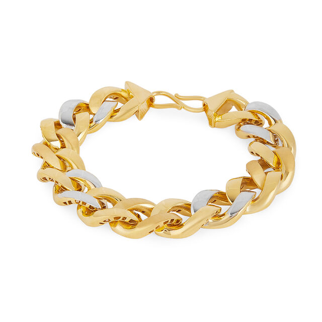 Tanishq 22KT Gold Bracelet for Men 