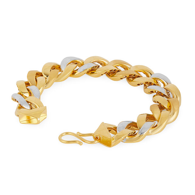 Tanishq 22KT Gold Bracelet for Men 2