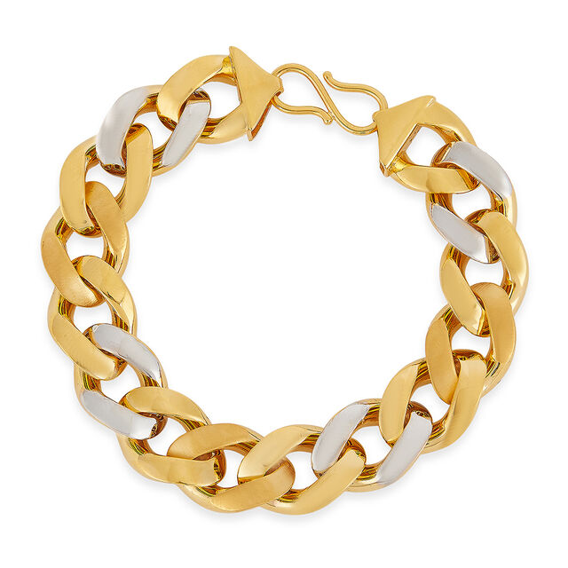 Tanishq 22KT Gold Bracelet for Men 4