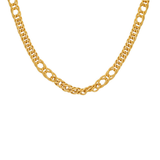 Dazzling Gold Figaro Chain