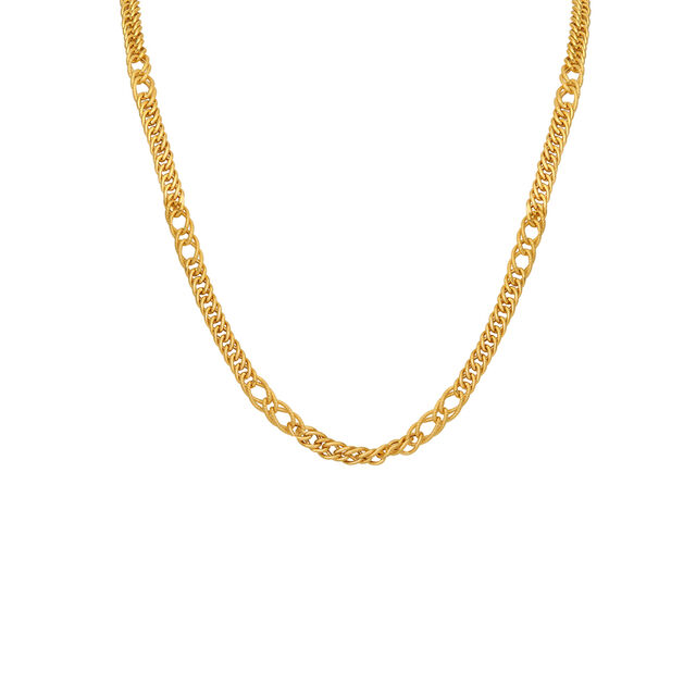 Dazzling Gold Figaro Chain