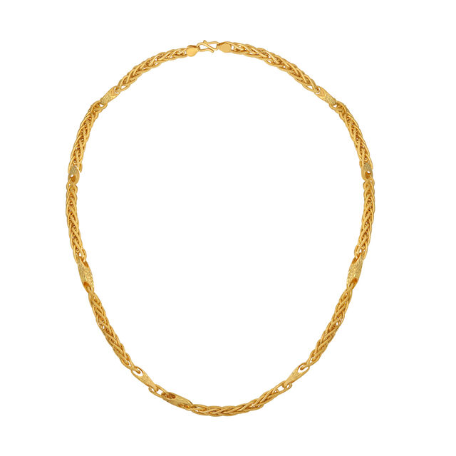 Classic Twisted Rope Gold Chain 5